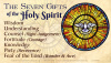 Seven Gifts of the Holy Spirit/Seven Sacraments Card***BUYONEGETONEFREE***